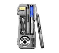 Kit Pirografia Legno, Kit mini saldatore elettrico digitale senza fili con temperatura regolabile for lavori di saldatura,Lavori Elettrici, Fai-da-te, Dissaldatura