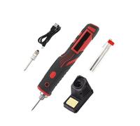 Kit Pirografia Legno, Kit saldatore ricaricabile senza fili for lavori di saldatura e riparazione elettronica portatile,Lavori Elettrici, Fai-da-te, Dissaldatura