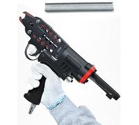 Kit pistola ad anello di maiale, pinza pneumatica di tipo C, strumento automatico per anelli di maiale per recinzione, graffette ad anello di maiale con diametro di chiusura 3,2-10 mm