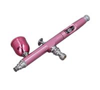 Kit Pistola Aerografo Universale, con Pompa d'Aria Elettrica Portatile, per Pittura su Moi, Nail Art e Colorazione in Miniatura, Ideale per Gli Appassionati di Aerografo