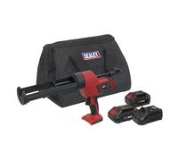 Kit Pistola Inclusa Cordless Sealey 20V Serie SV20 310Ml 2 Batterie CP20VCGKIT