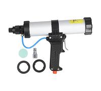 Kit Pistola per Calafataggio Pneumatico, Pistola per Calafataggio Ad Aria Compressa Professionale da 310 Ml con Regolatore di Pressione Dell'aria Applicatore Pneumatico, Pistole per Colla Pneumatiche
