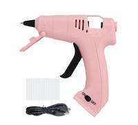 Kit pistola per colla a caldo: colla a caldo con 20 bastoncini di colla | Hot Melt di preriscaldamento rapido | Colla a caldo ricaricabile da 2000 mAh | Piccola macchina per colla