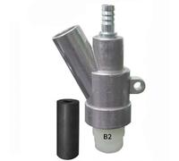 Kit pistola per sabbiatura modello B1/B2 con ugello in carburo di boro da 6/8/10/12 mm per cabina di sabbiatura B2 sandblasting gun + boron carbide 35 * 20 * 6 1pcs