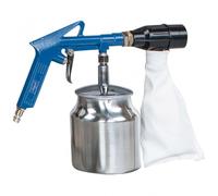 Kit pistola per sabbiatura Scheppach 3-3,5 bar