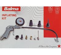 KIT pistola per soffiare soffiaggio gonfiare gonfiaggio gomme auto moto bici