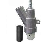 Kit pistola sabbiatrice pneumatica tipo B B1/B2 con ugelli in carburo di boro puro da 6/8/10/12 mm per sabbiatura armadio B2 sabbiatura pistola + carburo di boro 35 x 20 x 6 1 pz