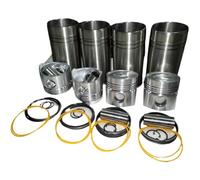 Kit pistone a 4 maniche a 4 cilindri set di pistone compatibile con WEICHAI K4100 K4102 K4100Zd Diesel Parti del motore diesel adatta a 30 kW di acqua generse raffreddato