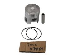 Kit pistone Booster50 da 40 mm e 47 mm for scooter, adatto for motori Nitro50 CT Equalis Active Sorriso Stunt 50cc 2T.(70cc 47mm)