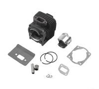 Kit pistone cilindro da 44 mm per decespugliatore motore 52CC 44F 5 migliorata conducibilità termica resistenza all'usura Costruzione in alluminio leggero Parti di montaggio complete per attività
