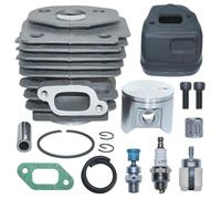 Kit pistone cilindro da 47 mm per | Per 357 359 Guarnizione linea filtro carburante Bullone cuscinetto Parte motosega