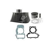Kit pistone cilindro pneumatico anteriore o posteriore da 49 mm for motocicletta, kit guarnizione testata for XV250(Rear Cylinder KIt)