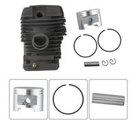 Kit Pistone Cilindro Ricambio Cortile 49mm Foro Grande 6pz/set Accessori