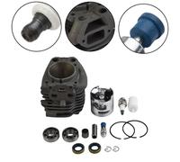 Kit pistone cilindro valvola decompressione filtro carburante ago e cuscinetto m