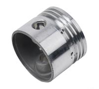 Kit pistone compressore d'aria con anelli pistone per pompe ad aria da 42 mm, 47 mm, 48 mm, 51 mm, 65 mm, parti di ricambio in metallo, 1 pistone + 3 anelli (65 pistoni 65 anelli)