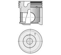 Kit pistone con boccola cilindro 40623960 KOLBENSCHMIDT per FIAT CLAAS