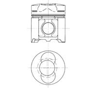 Kit di riparazione, pistone/canna del cilindro KOLBENSCHMIDT 94654960