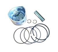 Kit pistone da 62 mm, clip for perno anello pistone adatto for motore GT400 GM132 4.0HP MBP20G, pompa 'acqua, generatore