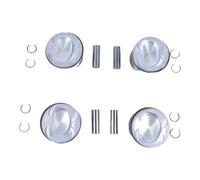 Kit pistone e fasce elastiche da 76,5 mm, 4 pezzi, compatibile con VW AUDI Golf 1.4 TSI CAVD CTHD BLG BMY 2011-2016 E03C107065 EA111 Parti del motore