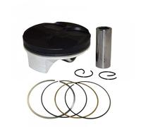 Kit pistone e fasce elastiche diametro cilindro STD 78 mm compatibile con CRF250R 2004 2005 2006 2007 CRF250X 2004 2005 2006 2007 2008 2009 2010 2011 2012 2013