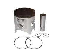 Kit Pistone E Segmenti STD +60 66.4mm 67mm Compatibile Con Honda CR250 1986-2007(66.4mm (STD))