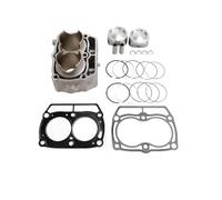 Kit pistone guarnizione revisione revisione cilindro motore 2203911 80mm compatibile con RZR 700 800 EFI ESP 04 17(Set Cylinder)