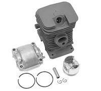 Kit pistone in cilindro 37 mm Kit pistone morire in alluminio Dissipazione del calore veloce a basso rumore potenza forte per MS170 parti di sostituzione della motosega OEM