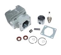 Kit pistone in cilindro da 38 mm compatibile con FS200 FS200R BrushCutters FAID NUMERI DI PARTE 4134 020 1212 4134 020 1207 Sostituzione per la cancellazione delle parti del motore segatura