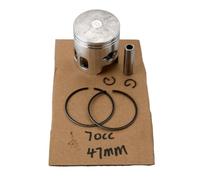 Kit pistone scooter 40mm 47mm for PMX50 To-rnado T-Rex G-Max 50 Big Max50 50cc 2T Parti motore(70cc 47mm)