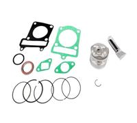 Kit Pistone Sostituzione Compatibile Con Per ZY125 Per ZY125T-3 Set Guarnizioni Pistone Gruppo Pistone Moto Kit Pistone Motore 51.5mm