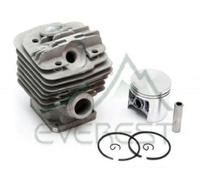 KIT PISTONE TESTA CILINDRO STIHL MARCA EVEREST 034s 036 MS360 ANELLO PERNO PI...