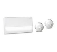 KIT PLACCA E PULSANTE PER CASS. INCASSO PUCCI RAME Bianca PUCCI