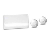 KIT PLACCA E PULSANTE PER CASSETTA INCASSO PUCCI RAME Bianca 8007520