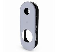 Kit placca lunga Securemme 62×170 con interasse fori 85 Cromo Satinato