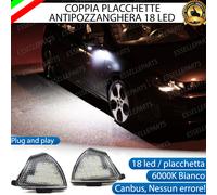 KIT PLACCHETTE LED CORTESIA SPECCHIETTI VW PASSAT B6 6000K ANTI POZZANGHERA