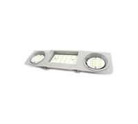 CARALL LE0609 Kit Plafoniera Luci Led Di Cortesia Lettura Anteriore Frontale Compatibile Con VW Golf 6 Golf 5 Passat Scirocco