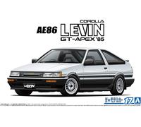 Kit plastica AOSHIMA The Model Car 17 1/24 TOYOTA COROLA AE86 LEVIN GT-APEX '85