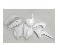 Kit Plastica Completo UFO Honda Colore Bianco hokit118-041 per Moto Ricambi