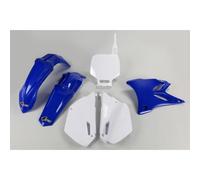 Ufo Yamaha Yz 85 Lw 02-12 Yakit306k@999 Plastics Kit Bianco,Blu