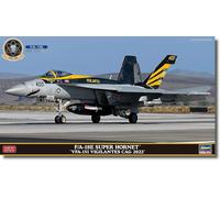Fa-18e Super Hornet, Vfa 151 Vigilantes Cag 2022 1:72 Plastic Model Kit HASEGAWA