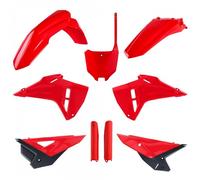 POLISPORT 91617 - Kit Restyling per Honda CRF 250R 22'-24' e CRF 450R 21'-24' - Qualità e Resistenza Garantite, Colori Rosso