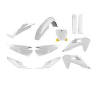 Kit plastica POLISPORT bianco per Husqvarna TC/FC TPI '19-'22 con frontale