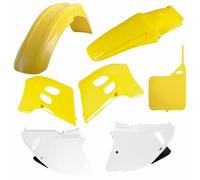 Polisport Off Road Mx Suzuki Rm125/250 93-95 91344 Plastics Kit Giallo
