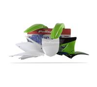 Kit Plastica Polisport Compatibile Con Kawasaki KX 450F 09-11 Verde/Bianco/Nero