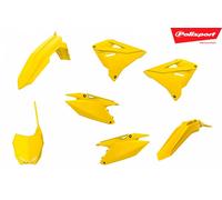 Kit plastica POLISPORT giallo per Suzuki RM 125/250 '01-'08