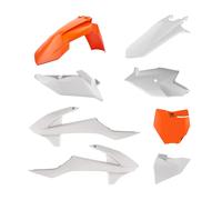 KIT PLASTICA POLISPORT KTM SX 85 '18-'24 COLORE OEM BIANCO ARANCIONE