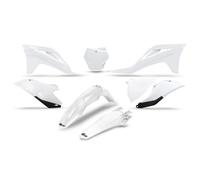 Kit Plastica UFO Bianco-Gas Gas Per Moto Ricambi Accessori Parti