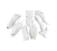 Kit Plastica UFO Bianco Gas Mc 85 per Moto Ricambi Ciclomotore Accessori