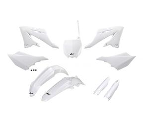 KIT PLASTICA UFO CON COPERCHI TELESCOPICI (AMMORTIZZATORI) YAMAHA YZ 125 /