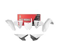 KIT PLASTICHE 5 PEZZI HONDA REPLICA BIANCO NERO CRF 25 -..